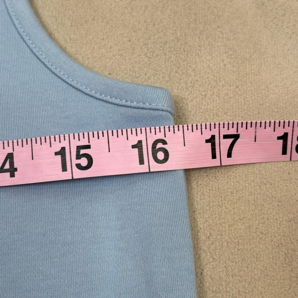 Lands’ End‎ Light Blue Sleeveless Tank Top Size XSP Petite 2-4P Cotton Pullover - Picture 10 of 10